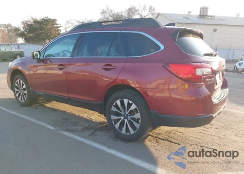 2017 Subaru Outback 2.5I Limited z USA, uszkodzony, nr VIN 4S4BSAKC4H3401850